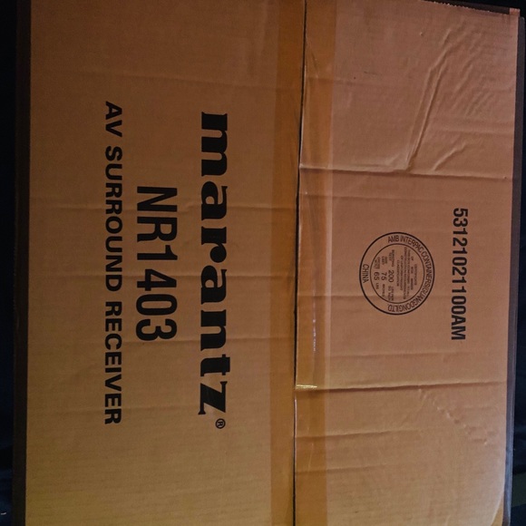 COPY - MARANTZ N01 403 AV RECEIVER New in box . Never used . Box opened to phot… - Picture 5 of 16
